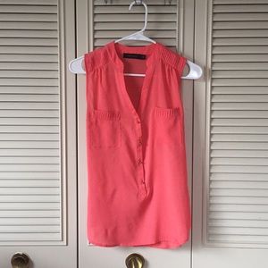 ❤️SOLD❤️ Coral blouse